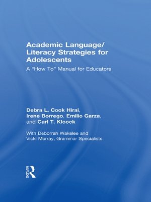 cover image of Academic Language/Literacy Strategies for Adolescents